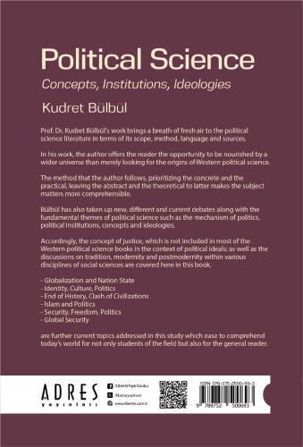 Political Science: Concepts, Institutıons, Ideologies - Kudret Bülbül 